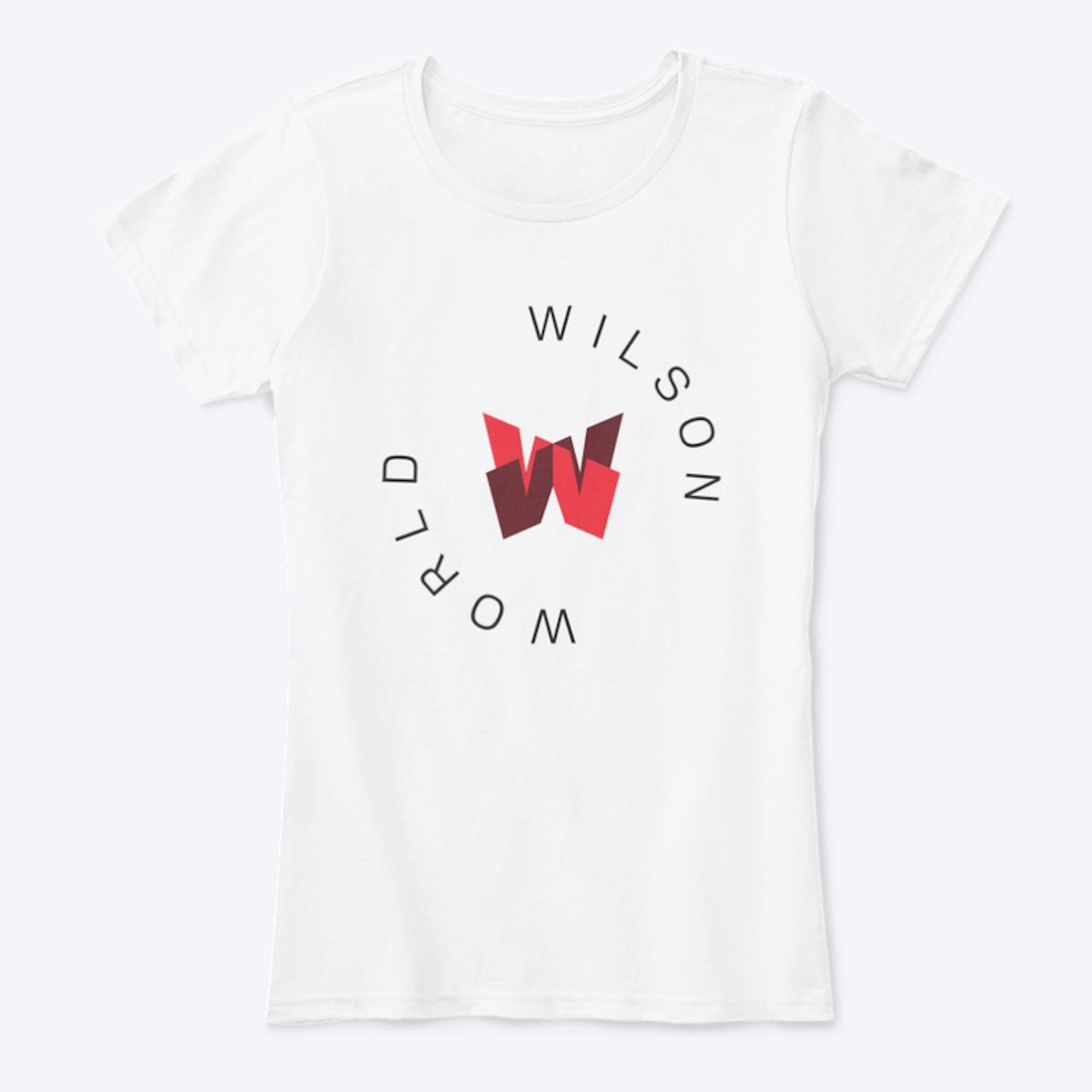 Wilson World Logo - Red
