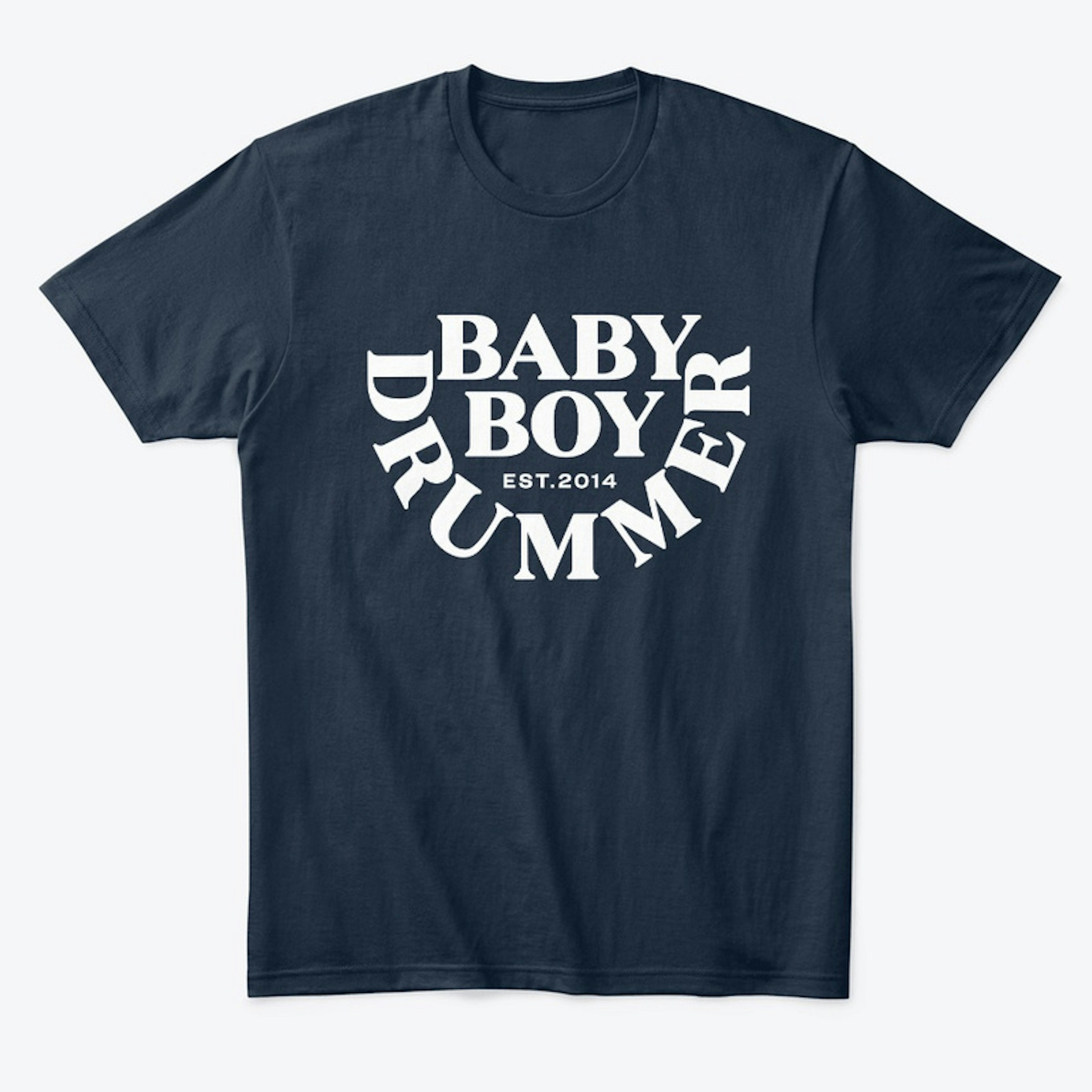 Baby Boy Drummer Logo