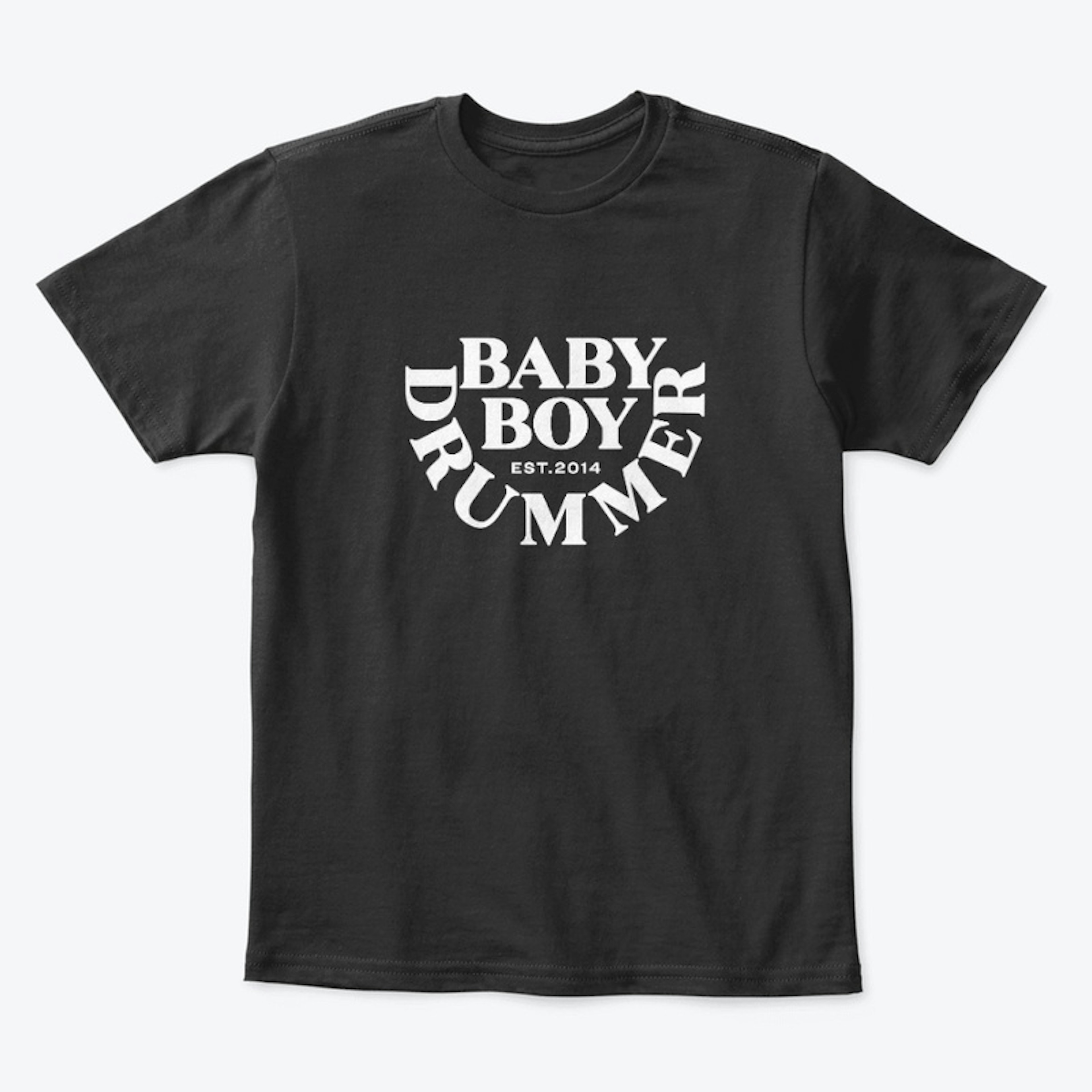 Baby Boy Drummer Logo
