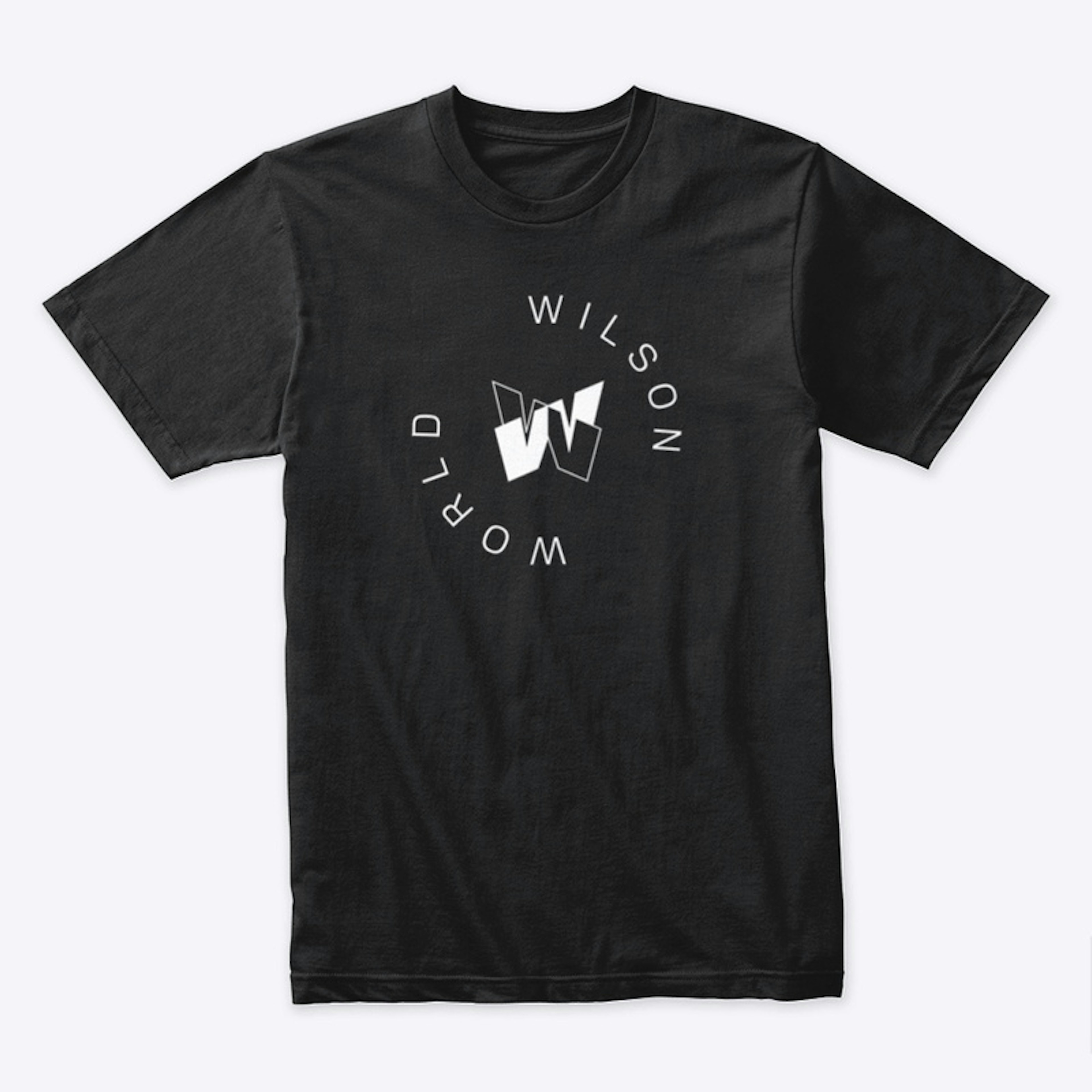 Wilson World Logo - White